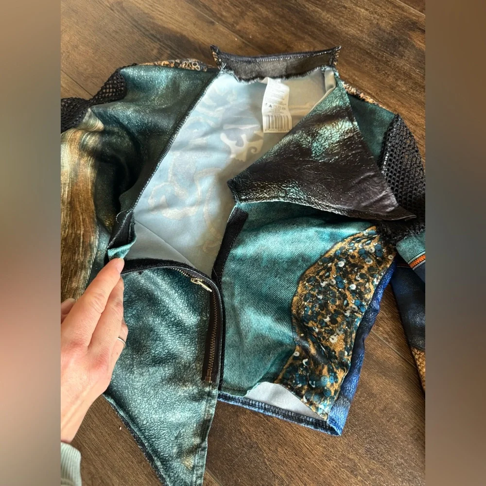 Disney Teal, Gold & Brown Kids Halloween Costume Set - Picture 8 of 10